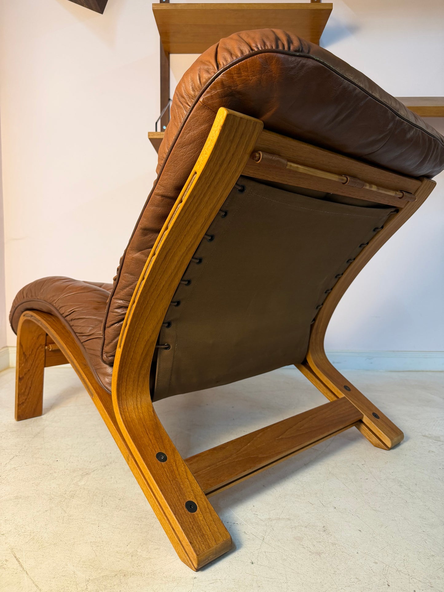 Vintage Sessel Kengu von Elsa und Nordahl Solheim für Rybo Rykken und Co