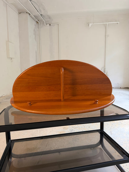 Vintage Garderobe Halbrund Teak von Lysgaard Møbler
