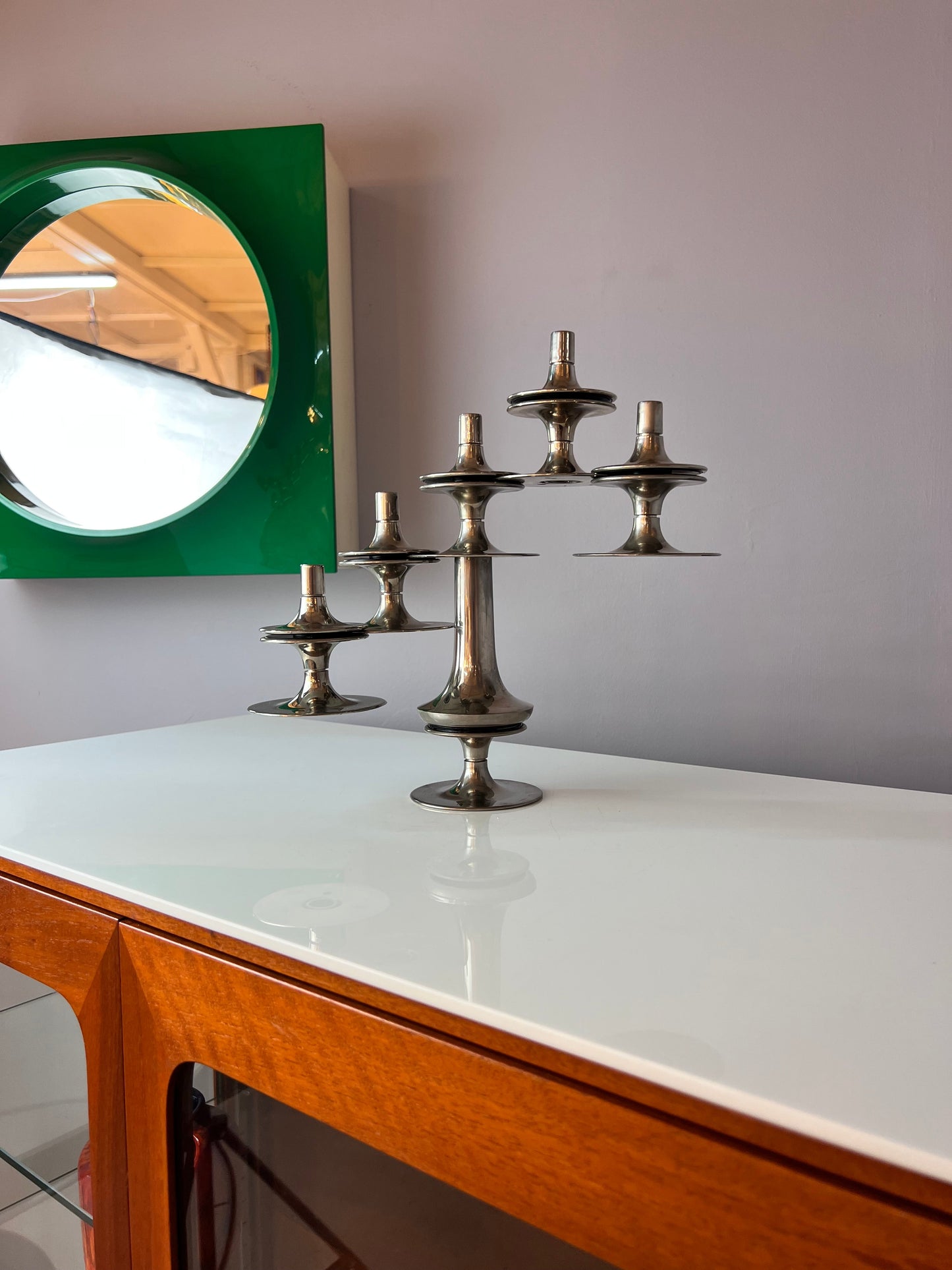 Vintage Kerzenständer von Hans Nagel für BMF