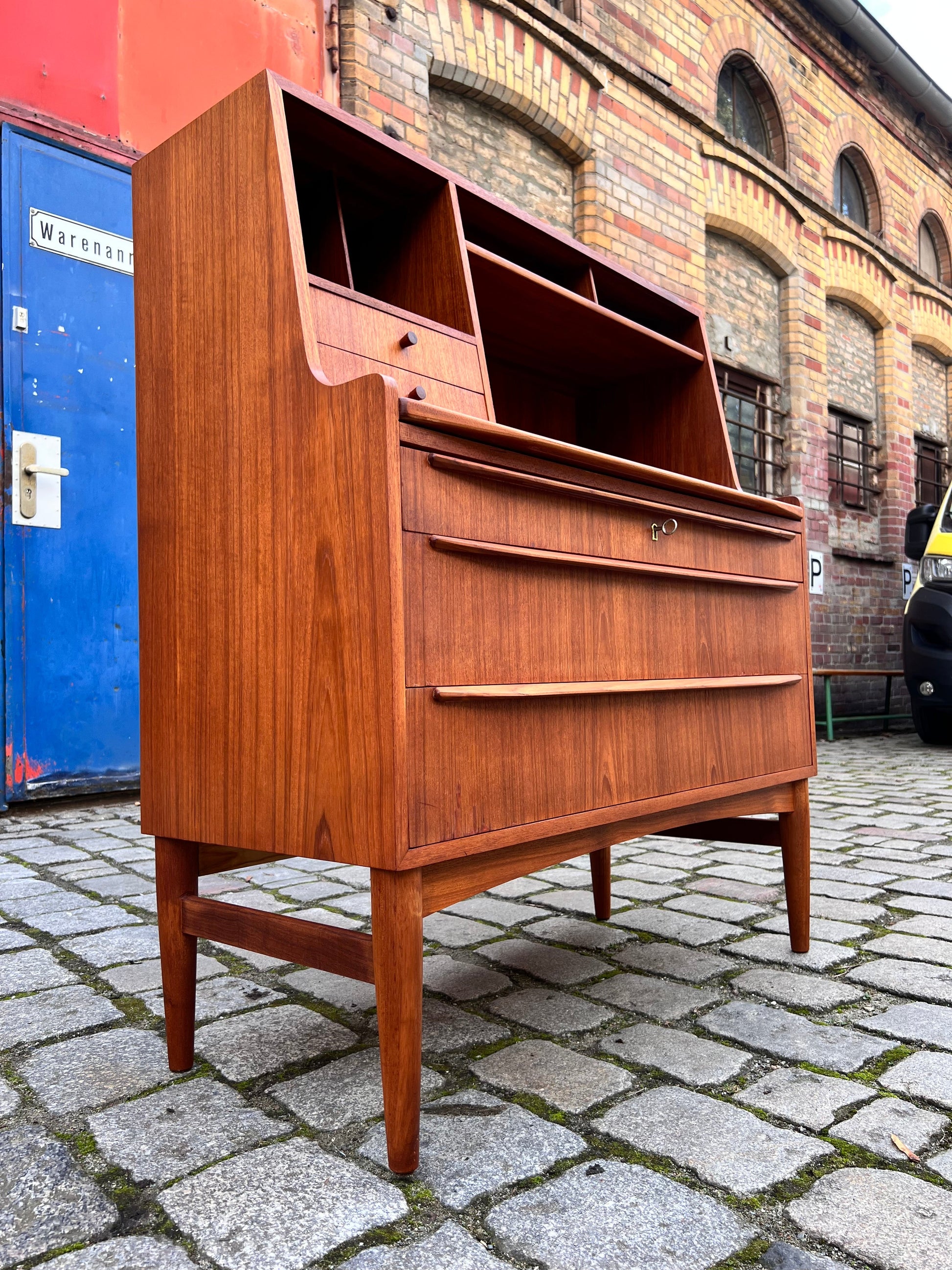 Vintage Sekretär Teak aus Dänemark