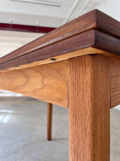 Vintage Esstisch Teak aus Dänemark