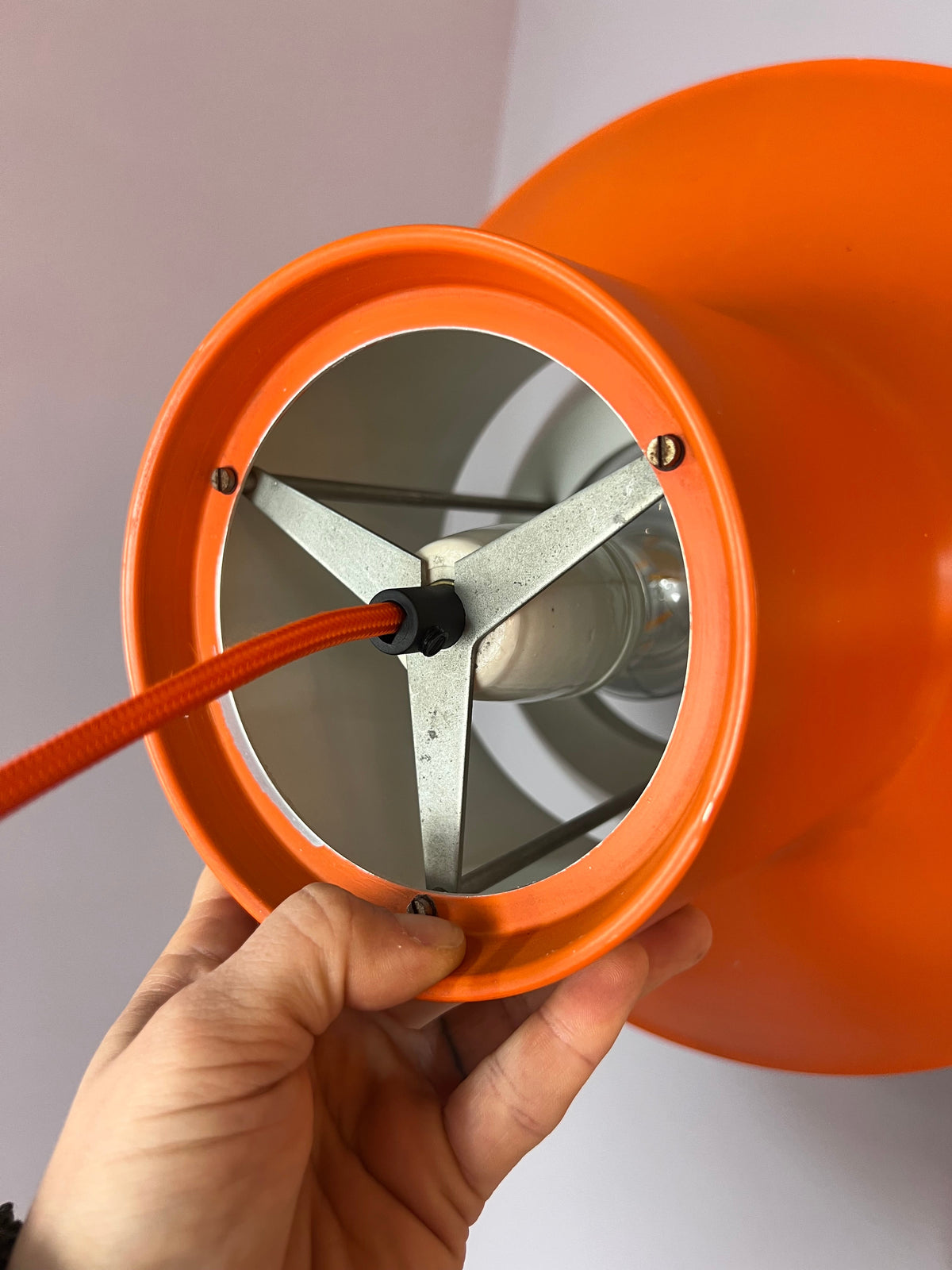 Vintage Hängelampe "Auditorie 2" von Svend Middelboe für Nordisk Solar
