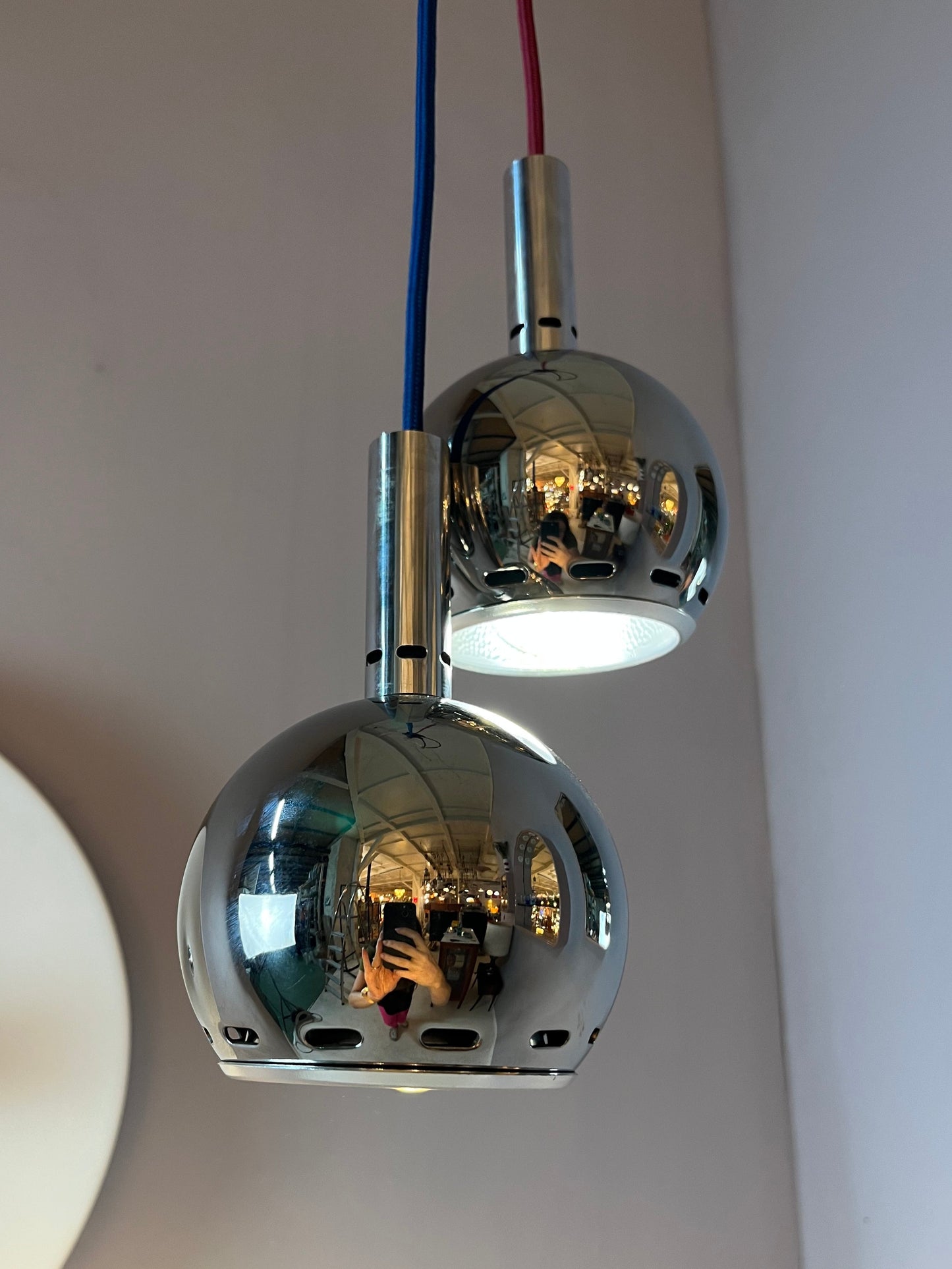 Kugellampe Chrom von Sölken