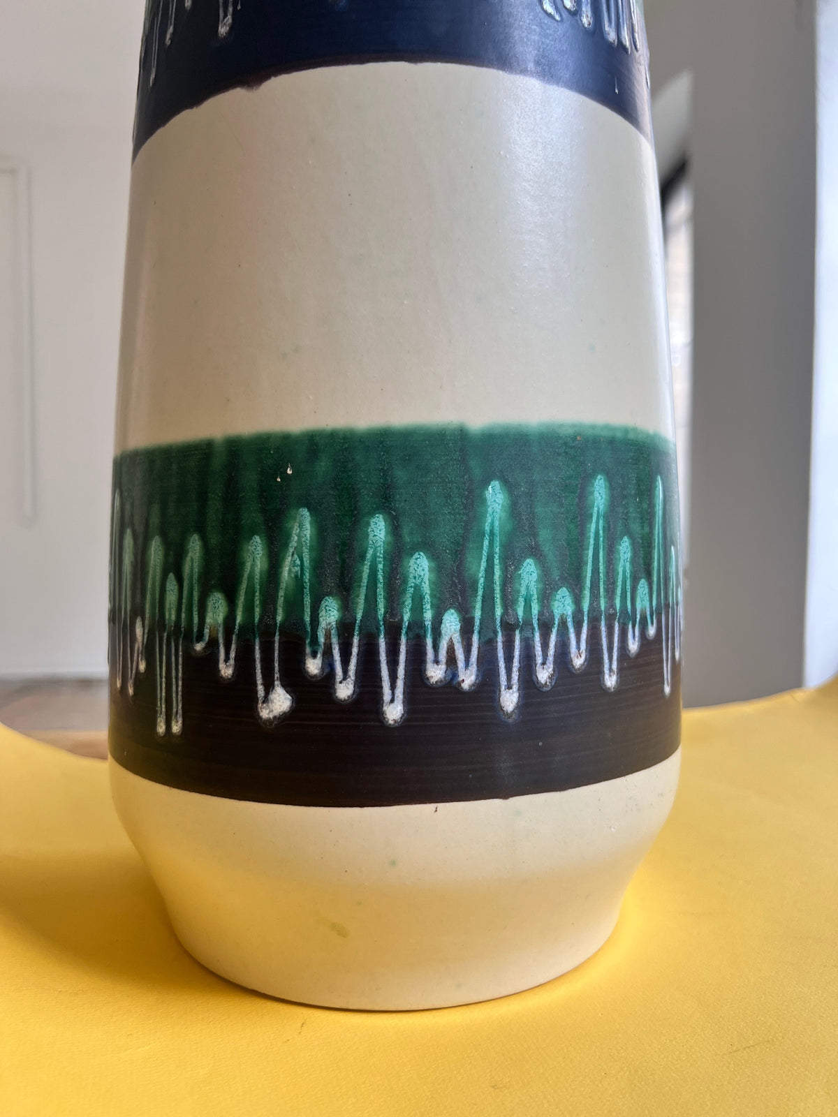 Vase de sol vintage 666-40 de Bay Keramik