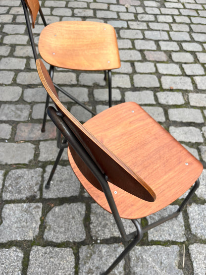 Vintage Bugholzstuhl Set von 2 von Steen Eiler Rasmussen und Kai Lyngfeldt Larsen für Danbork