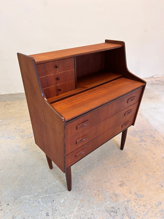 Vintage Sekretär aus Dänemark aus Teak