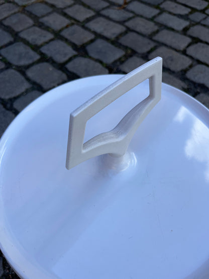 Flaschenhalter Beistelltisch weiß von Flair Holland