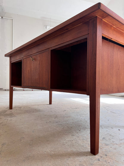 Vintage Schreibtisch Teak von Sigh und Søns Møbler