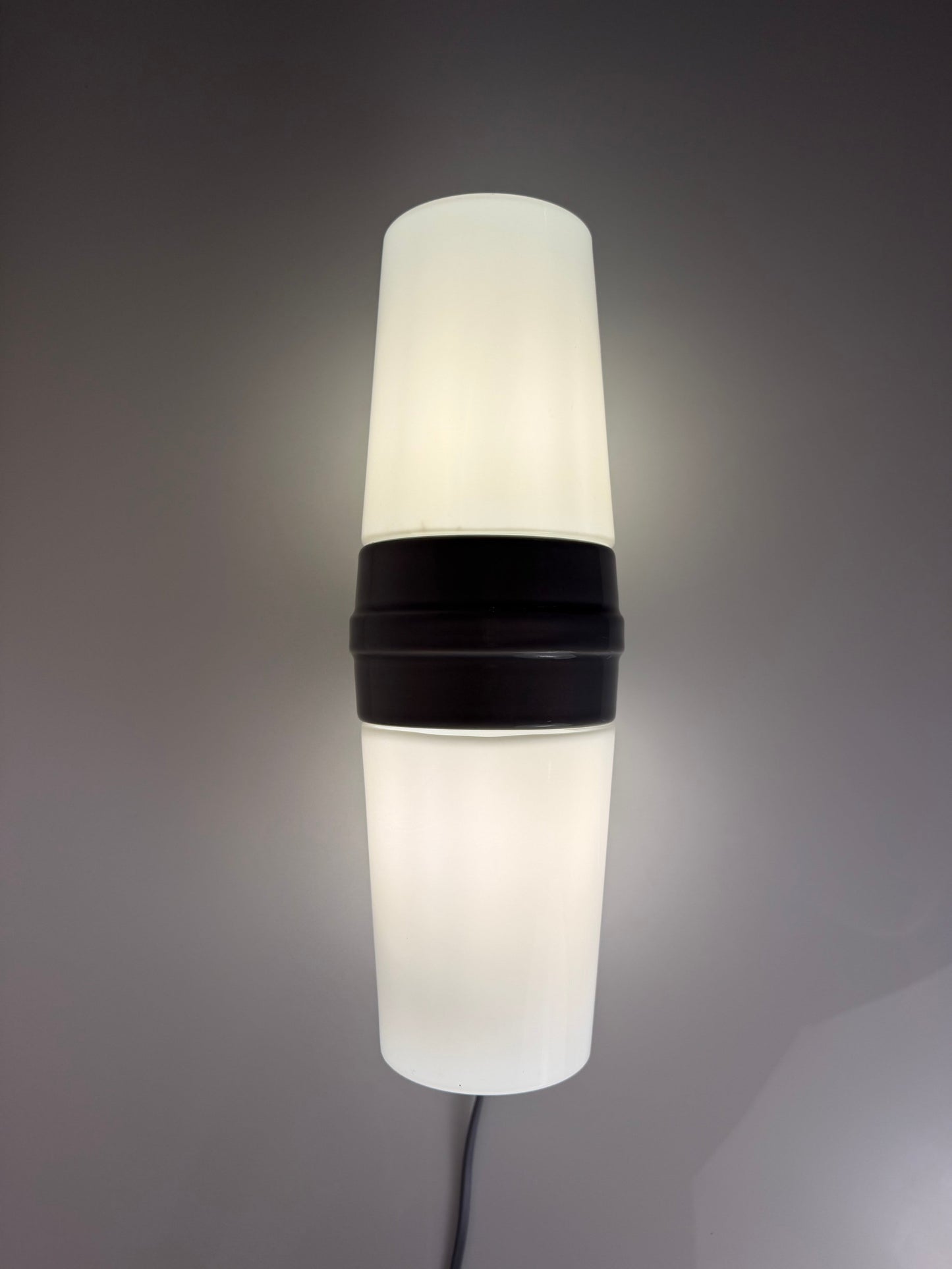 Vintage Wandlampe Modell 6065 grau von Sigvard Bernadotte für Ifö