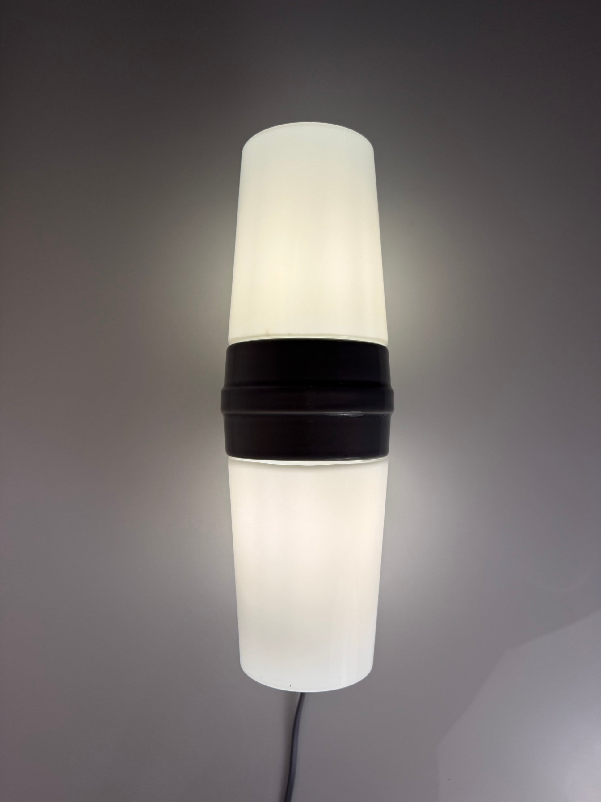 Vintage Wandlampe Modell 6065 grau von Sigvard Bernadotte für Ifö