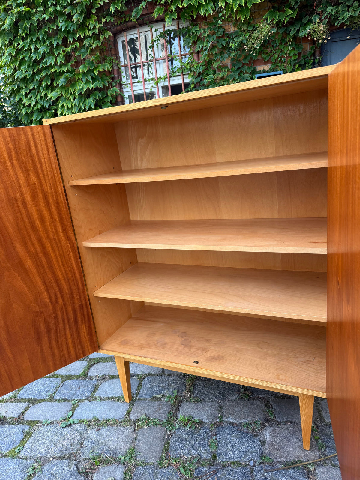 Vintage Schrank Typ 602/B Esche von Franz Ehrlich für Hellerau