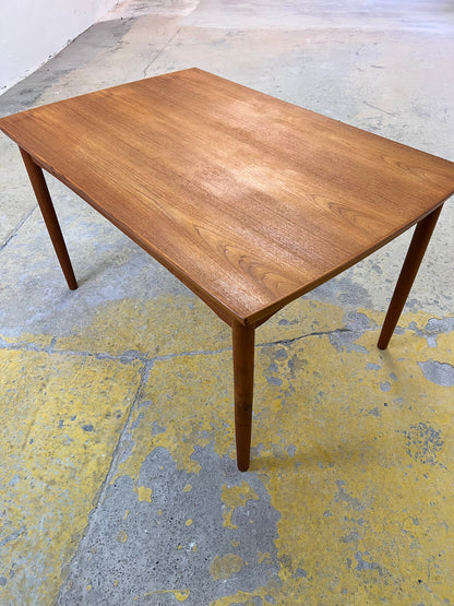 Vintage Esstisch ausziehbar Teak aus Dänemark