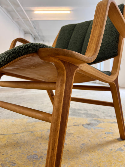 Vintage Lounge Chair AX von Peter Hvidt und Orla Mølgaard-Nielsen für Fritz Hansen