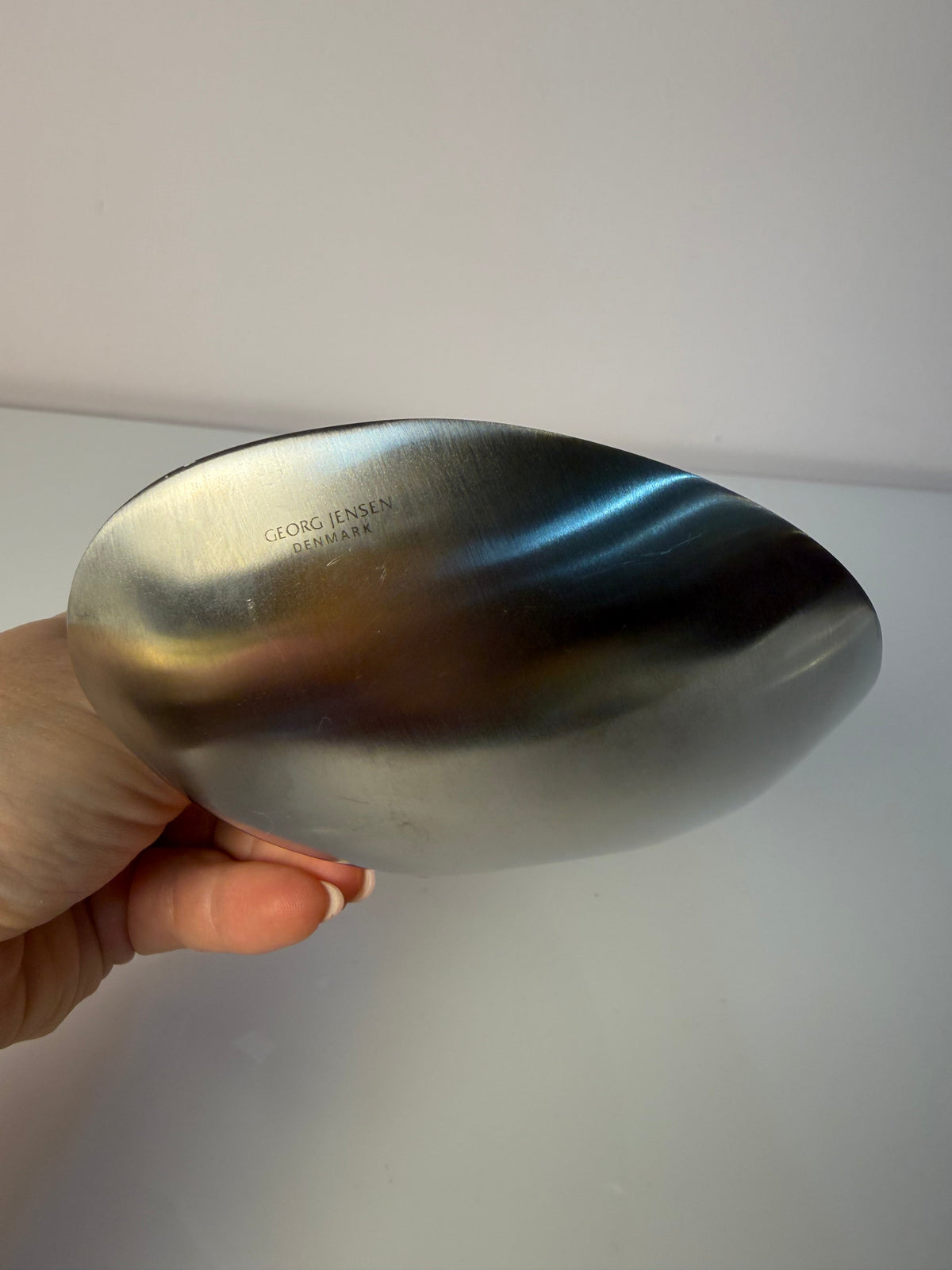 Servierschale Leaf medium von Helle Damkjær für Georg Jensen