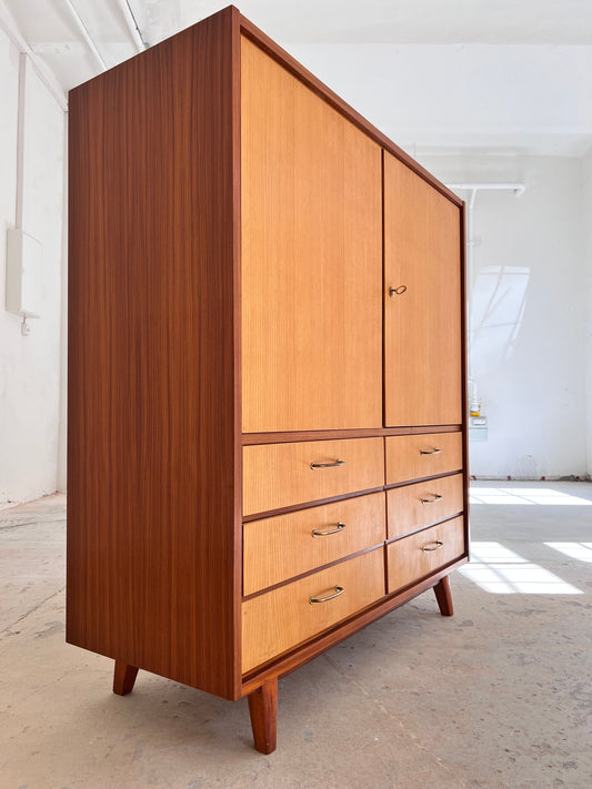Vintage Wäscheschrank Herrenkommode für Gebr. Lübke