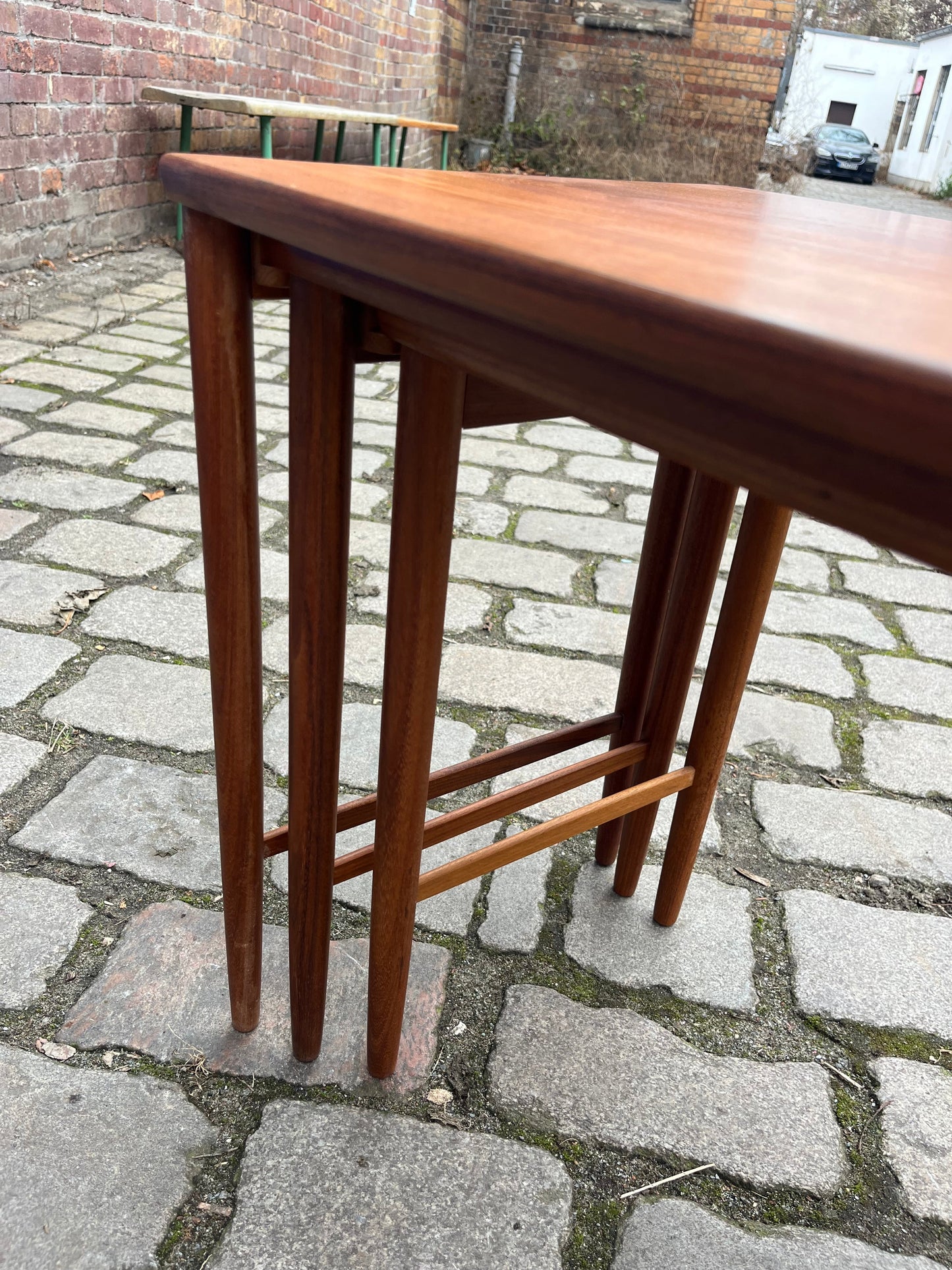 Vintage Satztisch von Opal Kleinmöbel aus Teak
