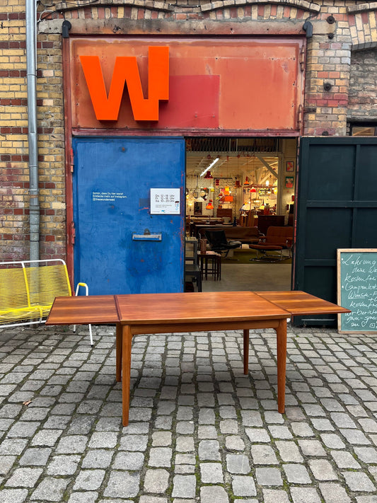 Vintage Esstisch ausziehbar von Grete Jalk für Glostrup Møbelfabrik