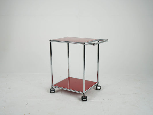 USM Haller Barwagen Rubinrot