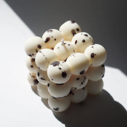 Bougie Bubble au design artisanal neuf