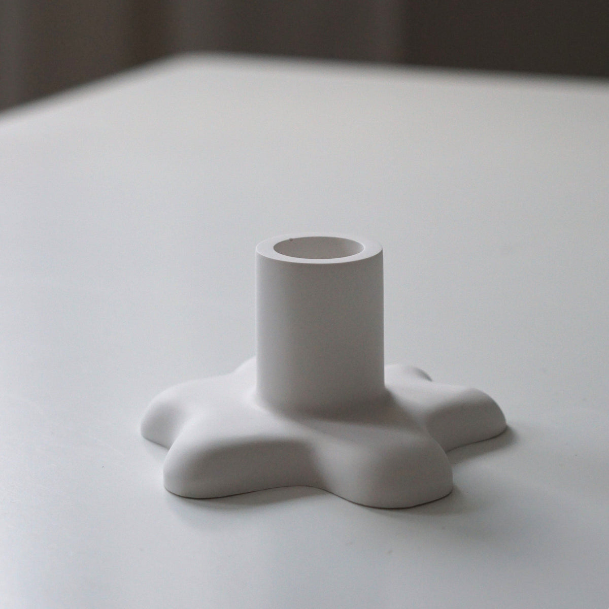 Vintage candle holder Klecks handmade by Inuti