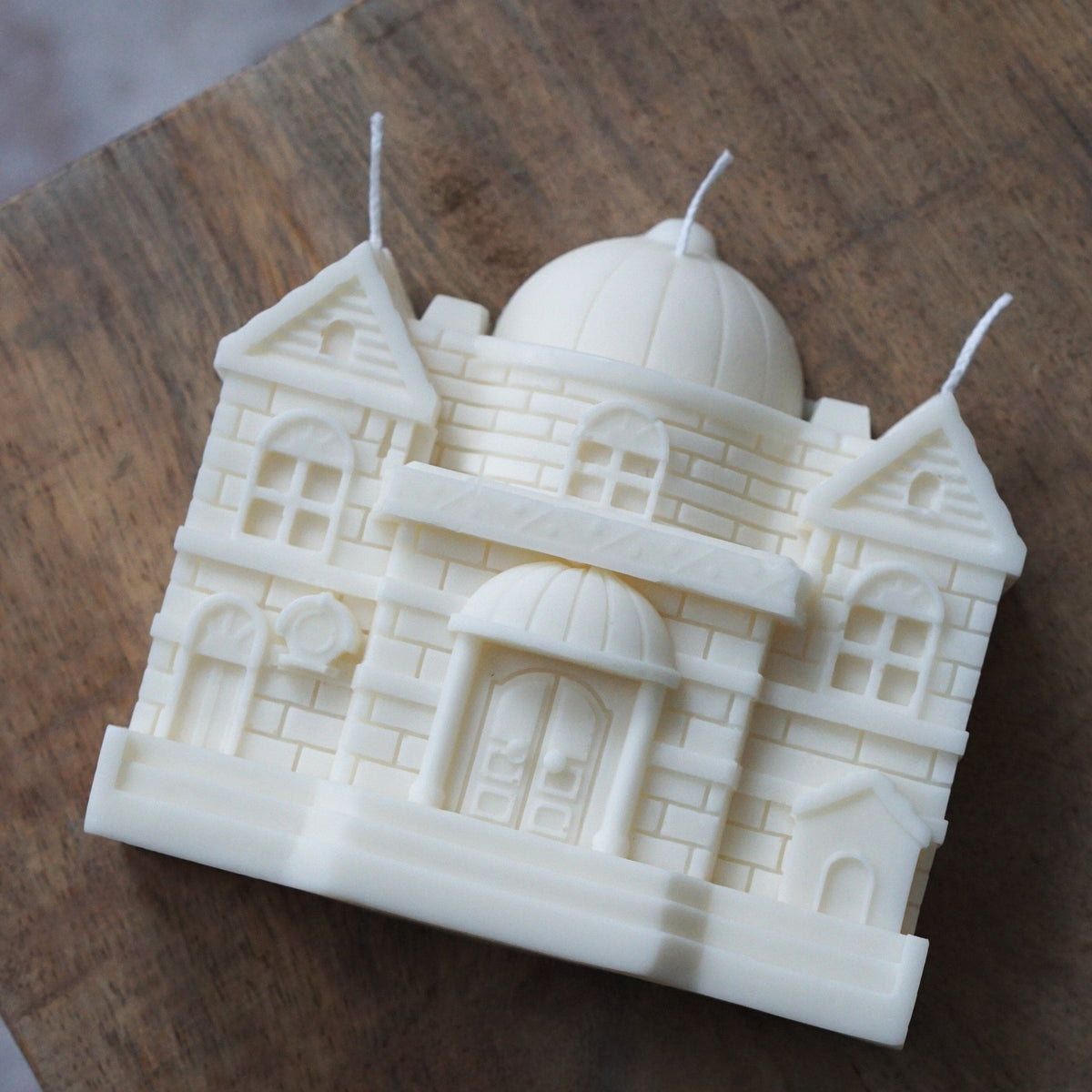 Vintage Handmade Candle Castle