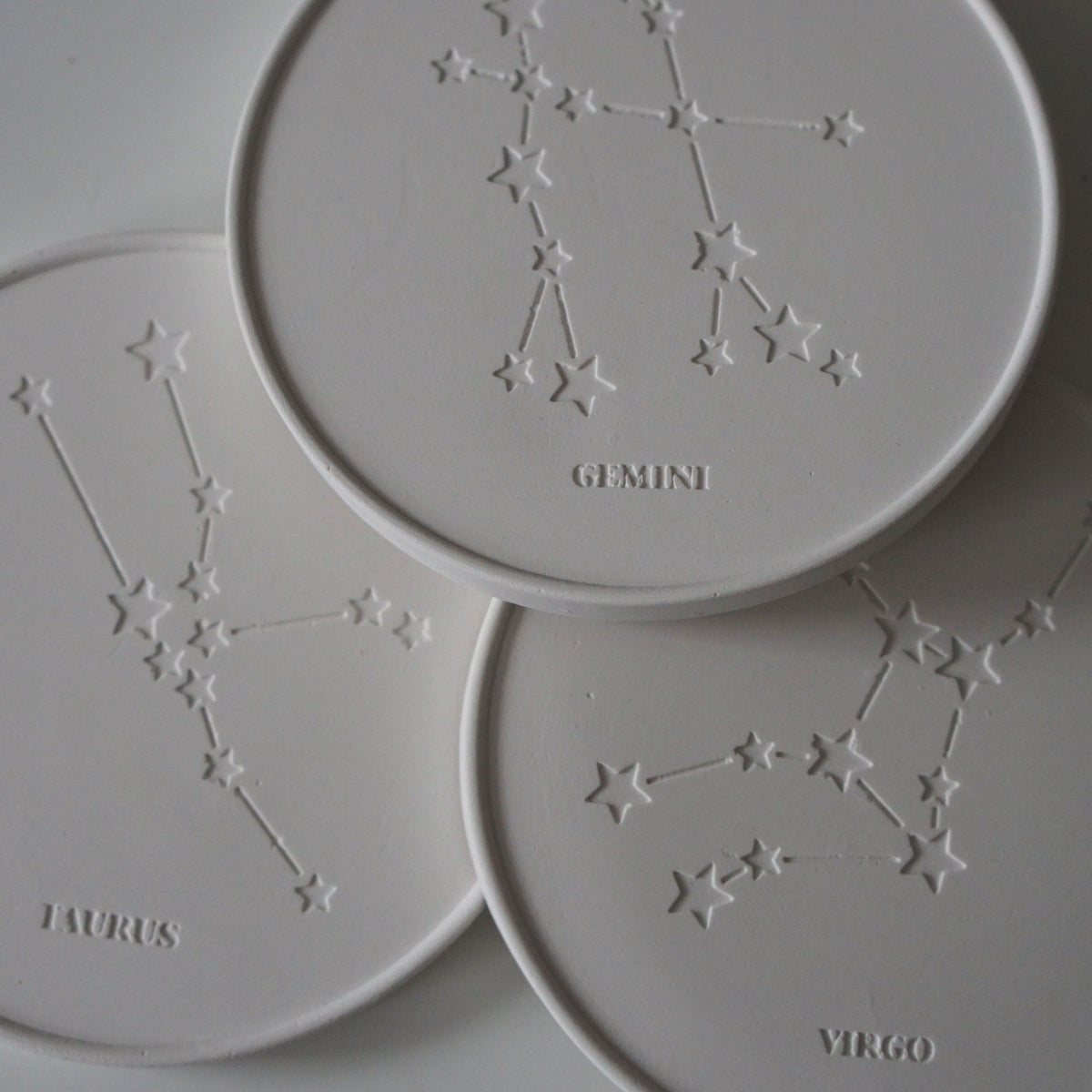Handmade coaster Zodiac sign by Inuti