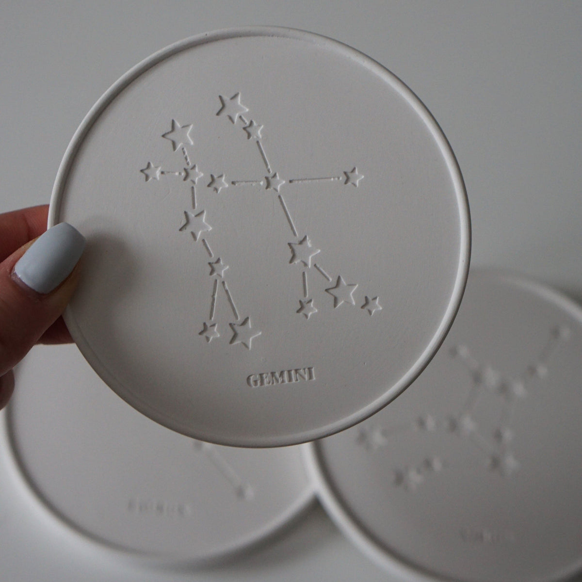 Handmade coaster Zodiac sign by Inuti