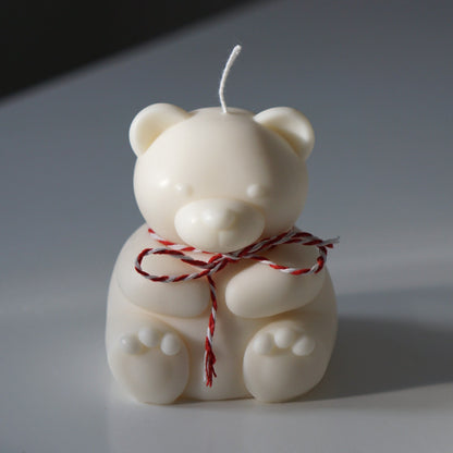 Handmade candle teddy