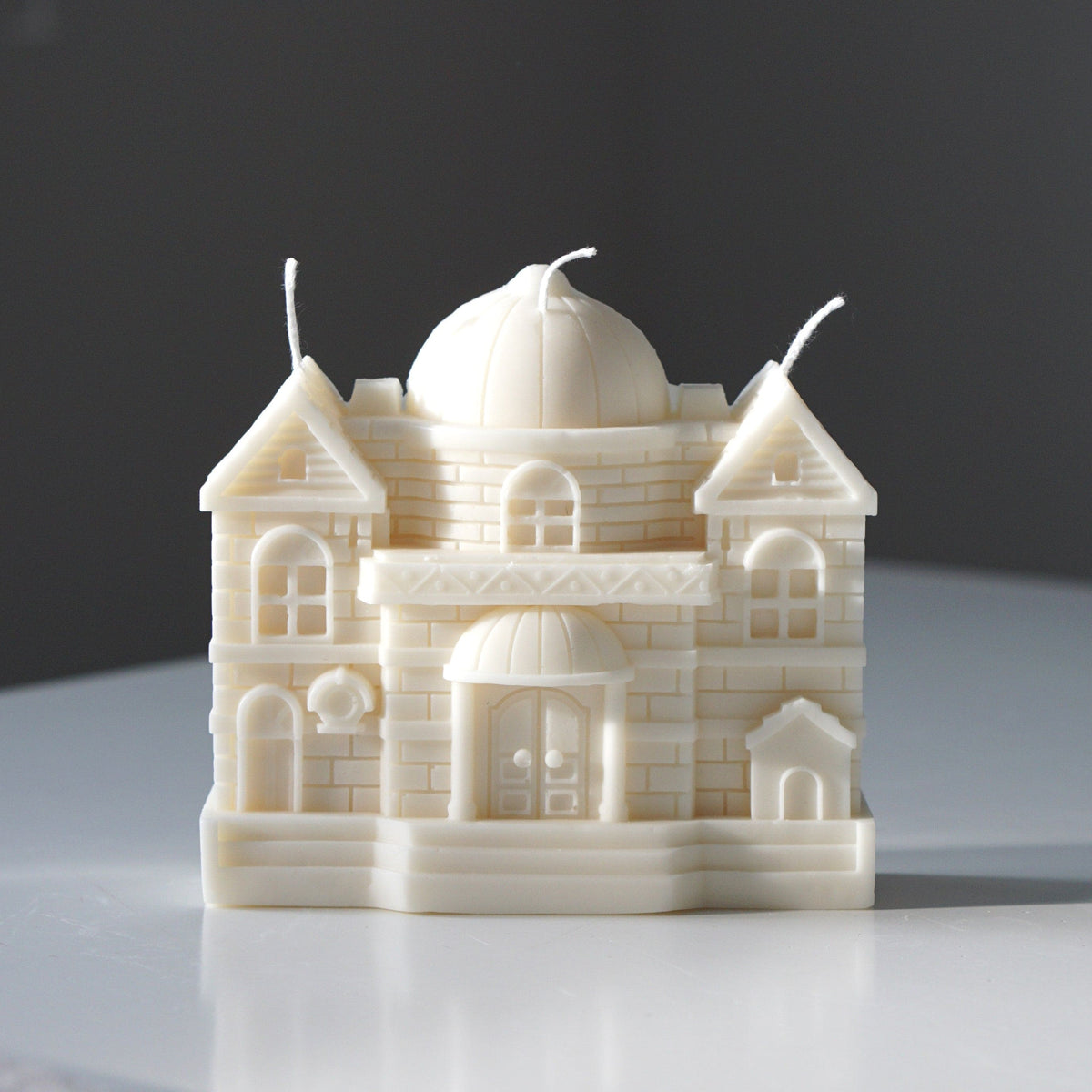 Vintage Handmade Candle Castle