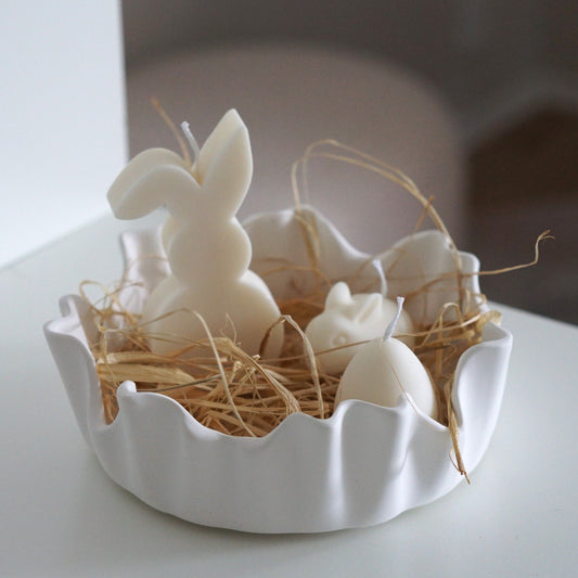 Vintage bowl paper look handmade by Inuti