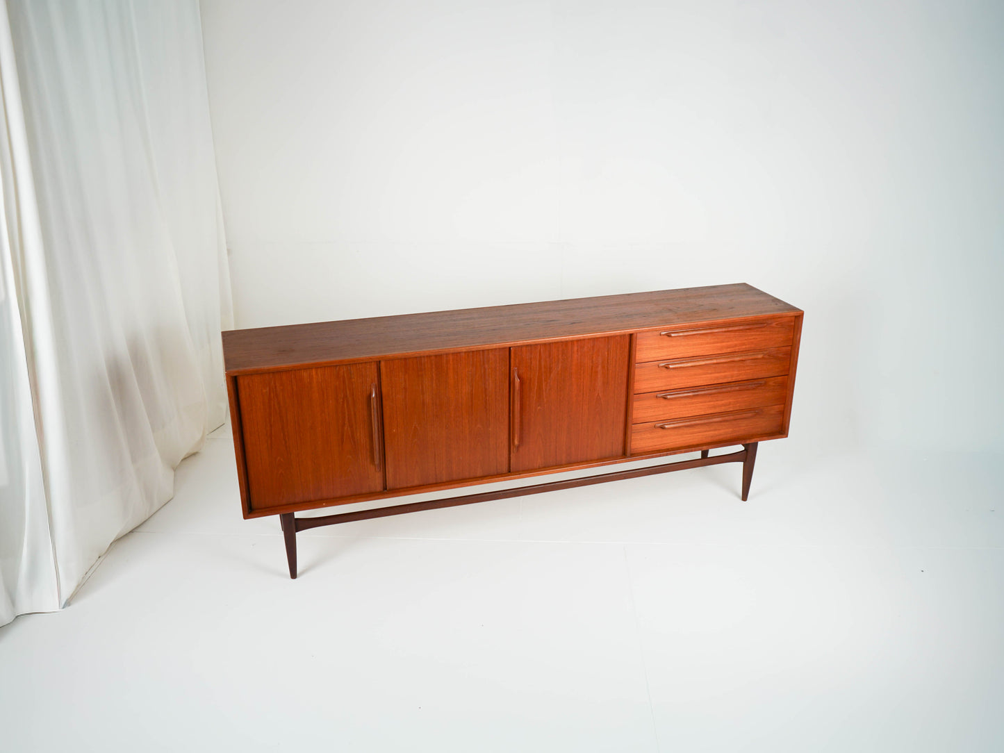 Vintage Teak Sideboard RT200 von Heinrich Riestenpatt