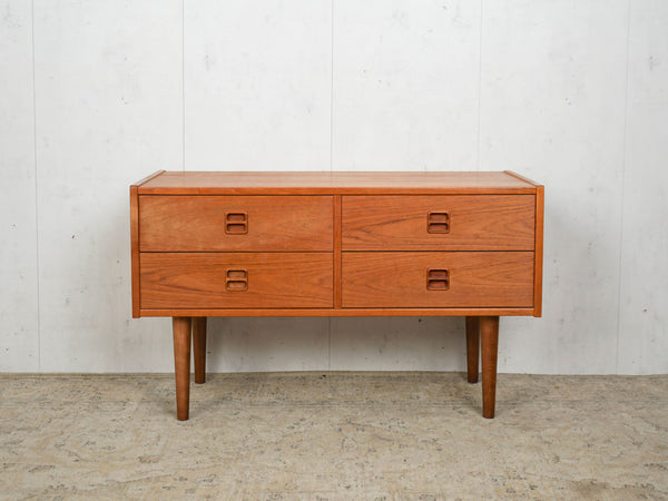Commode Vintage Teck Danois Années 60 Mid Century Vintage Marron