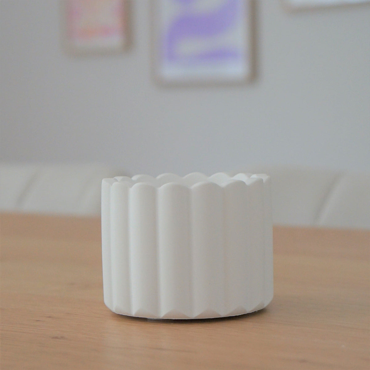 Handmade brush holder Keraflott new