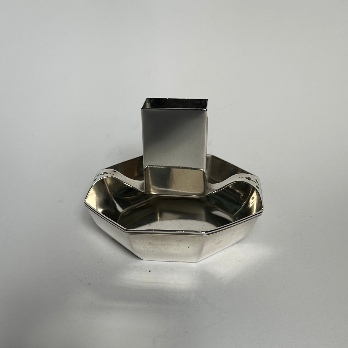 Vintage Streichholzständer Modell 18660 von Tiffany & Co. Sterling Silber ca. 1950