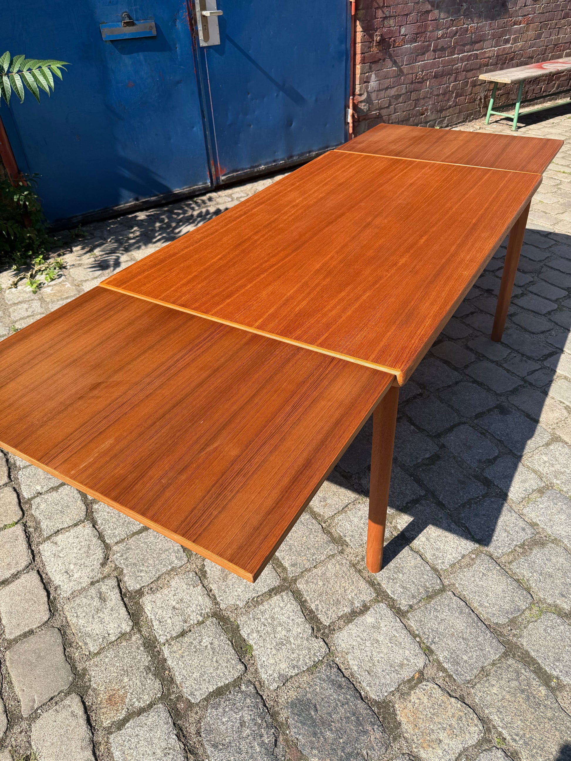 Vintage Esstisch Teak ausziehbar von Henning Kjærnulf