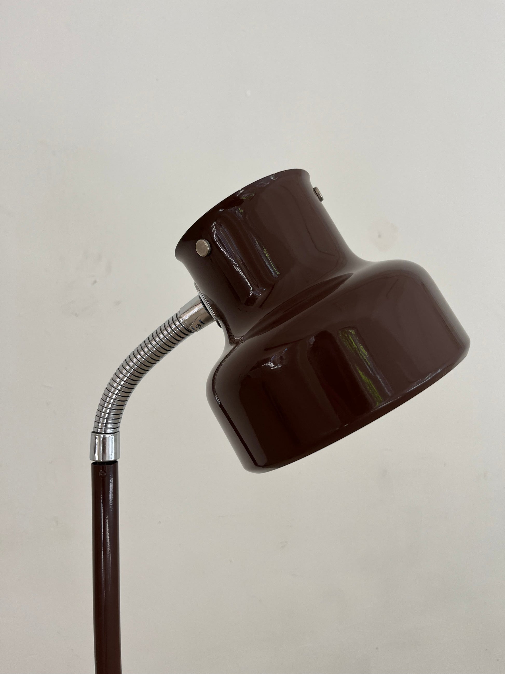 Vintage Stehlampe "Bumling" braun von Anders Pehrson für Ateljé Lyktan