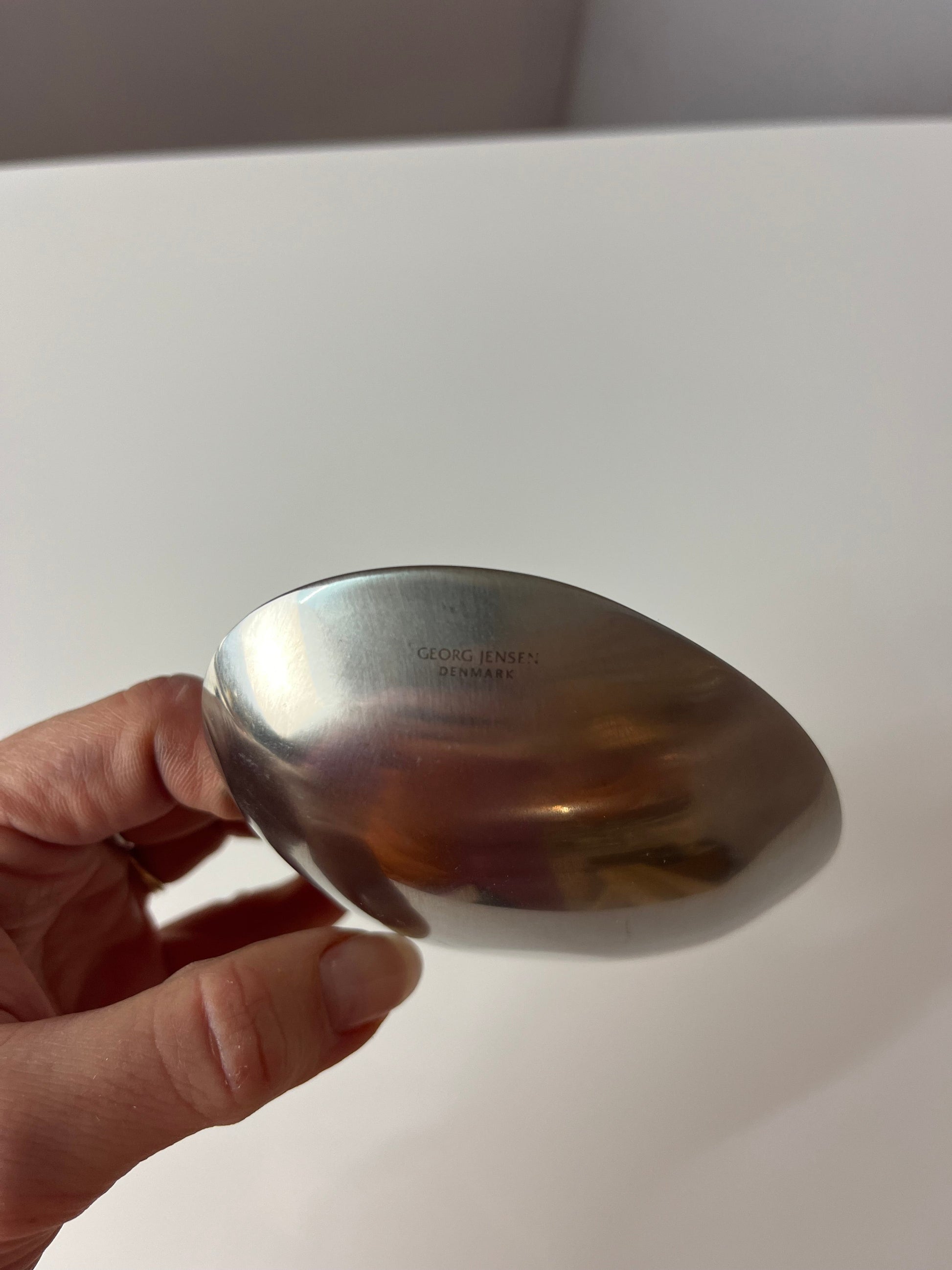 Servierschale Leaf klein von Helle Damkjær für Georg Jensen