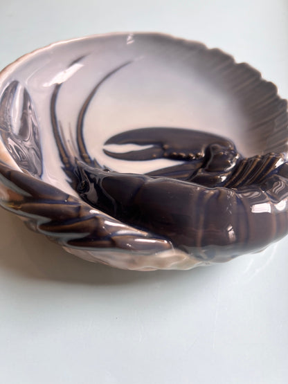 Schale Hummer Typ 3498 ∅ 19 cm von Erik Nielsen für Royal Copenhagen