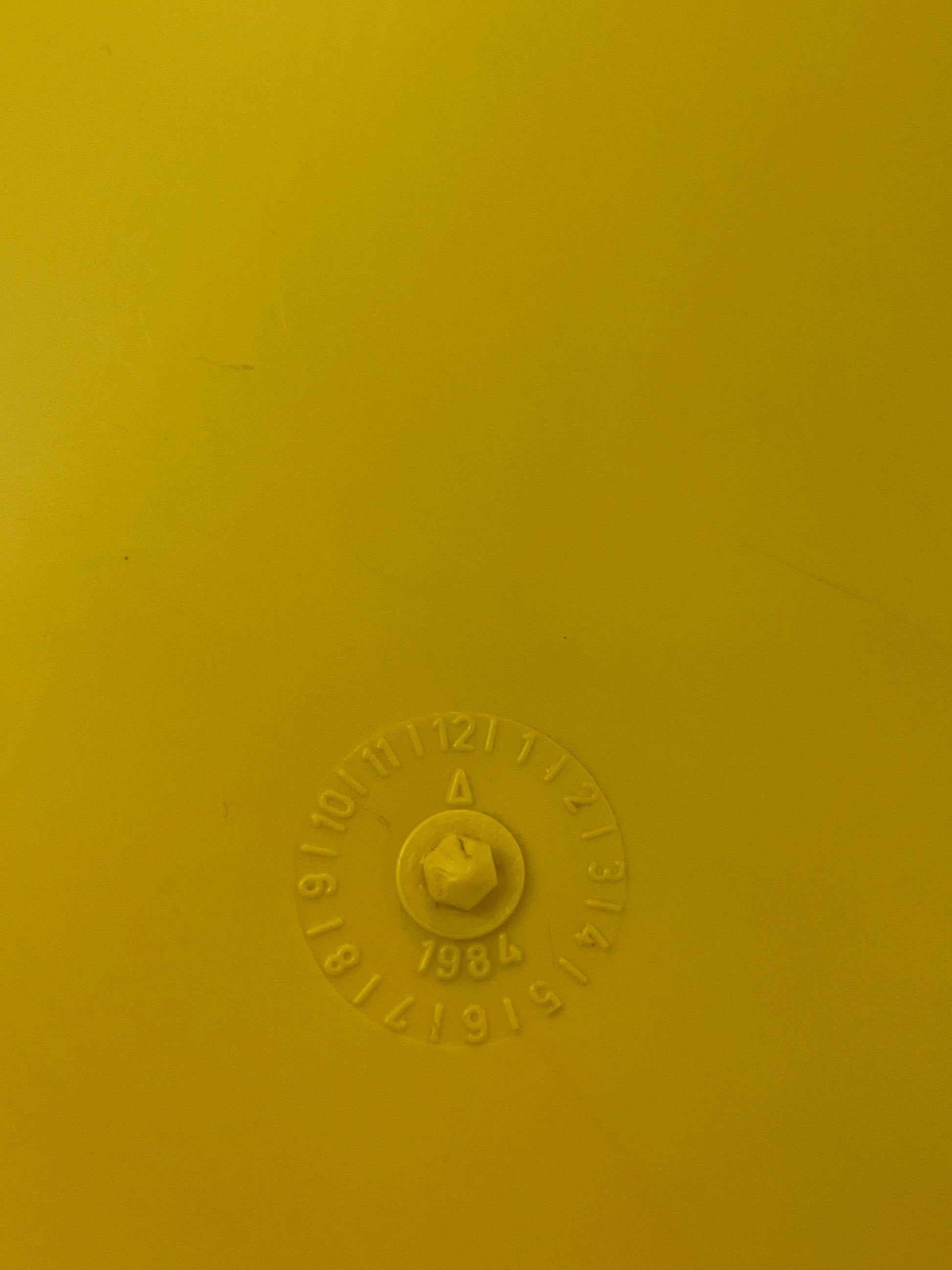 Vintage Kinderstuhl "Casalino 0" von Alexander Begge für Casala, gelb