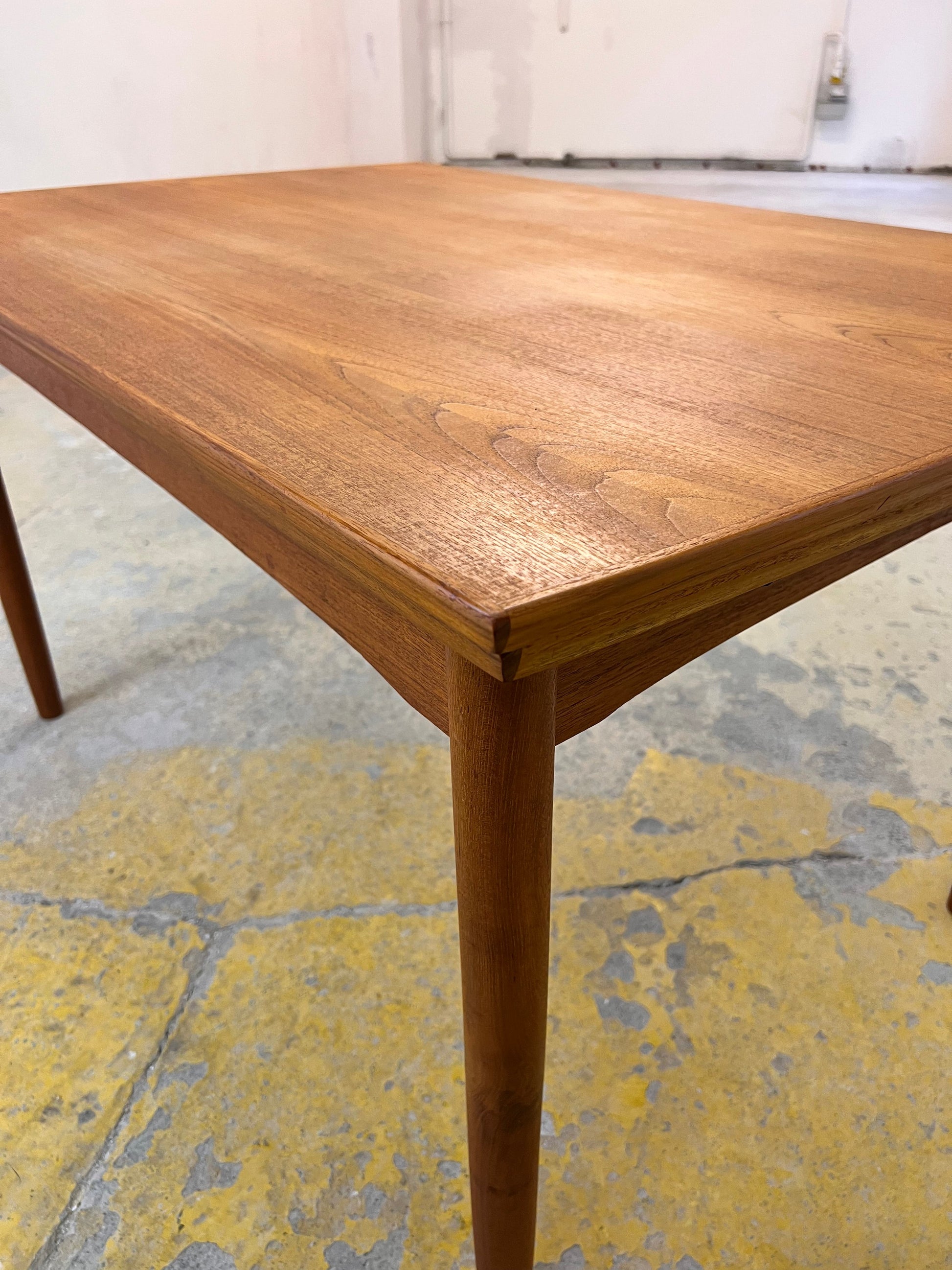Vintage Esstisch ausziehbar Teak aus Dänemark