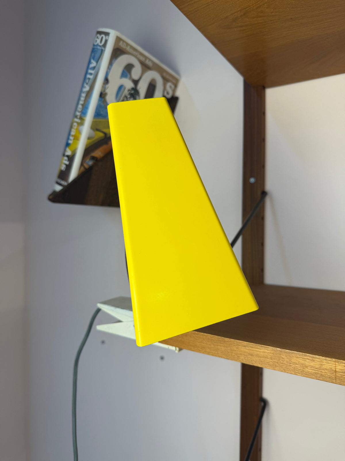 Klemmlampe gelb gold von HOSO (Hoffmeister und Sohn)
