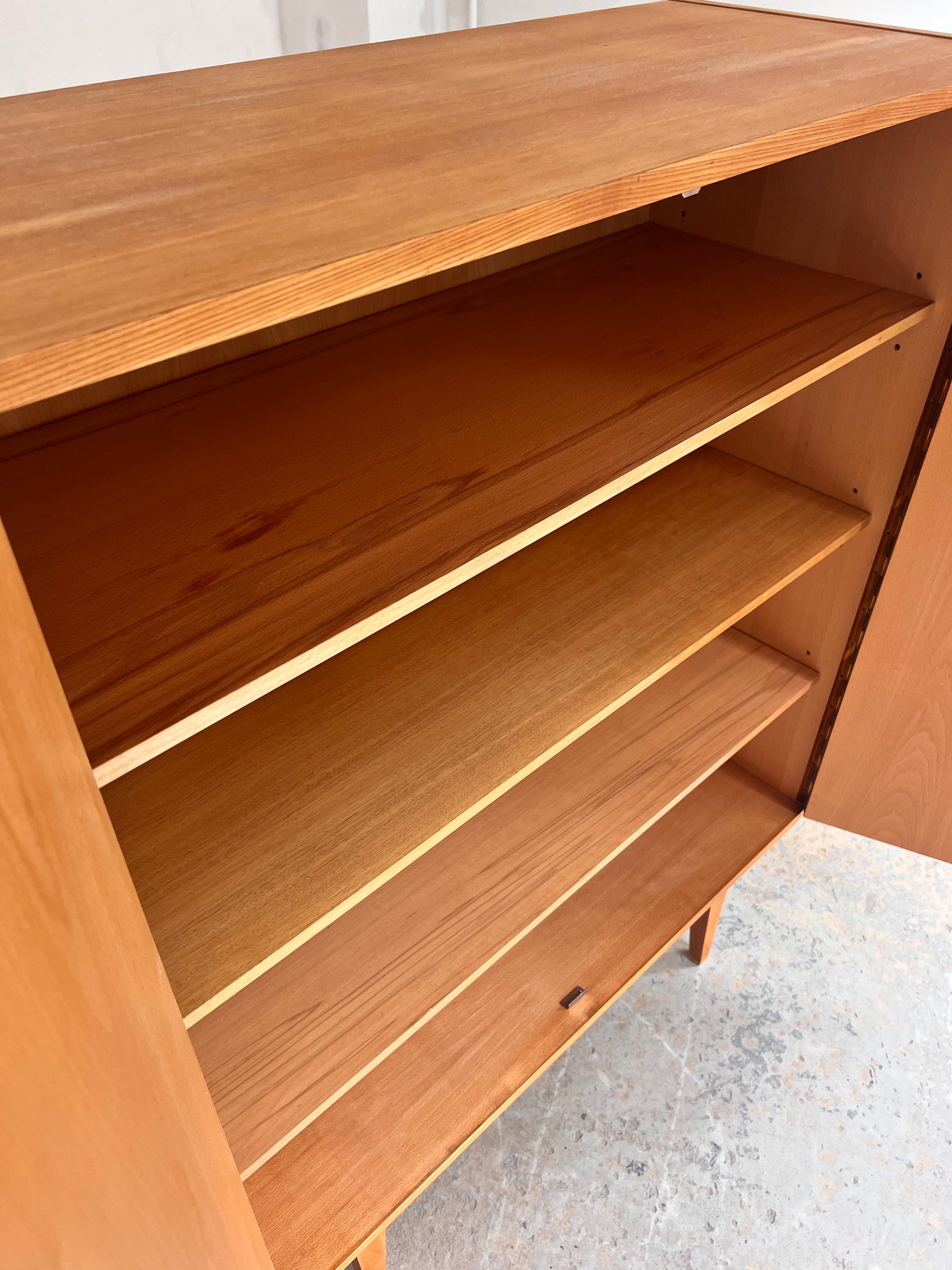 Vintage Schrank Typ 602/B Esche von Franz Ehrlich für Hellerau