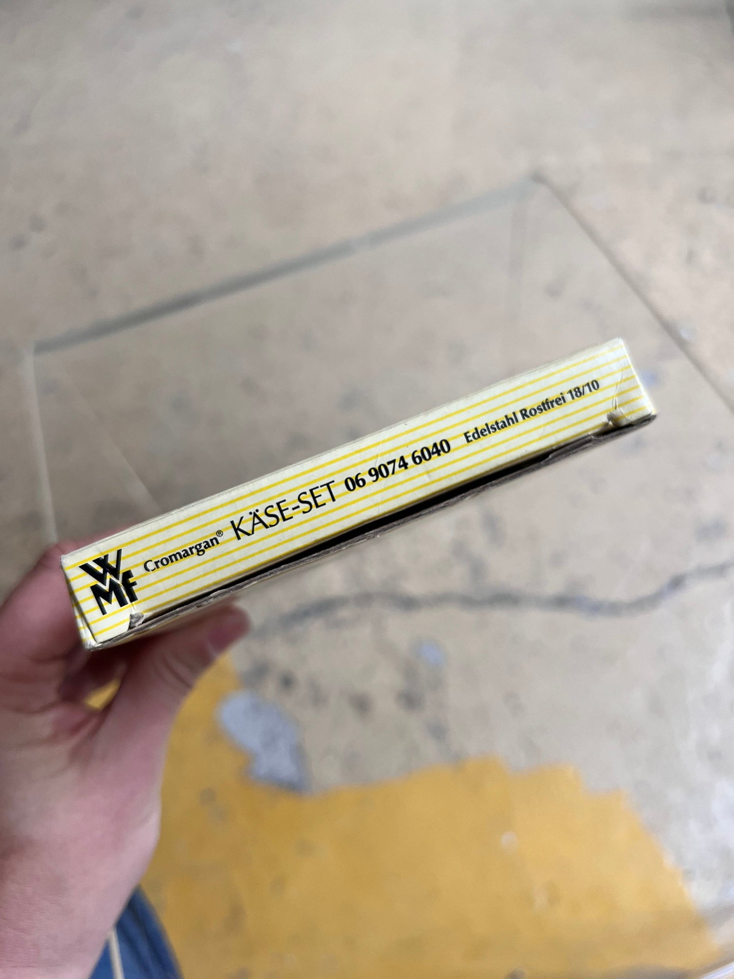 Käse-Set Cromargan von WMF originalverpackt