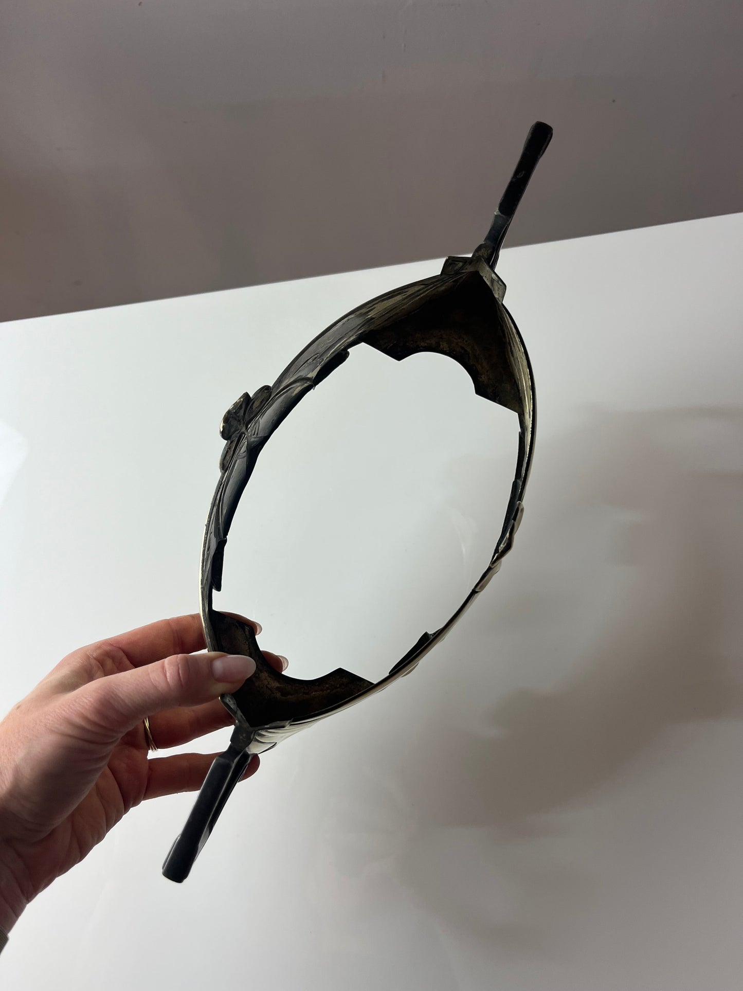 Vintage Jardiniere Kleeblatt von Metallwarenfabrik Hans Peter aus 1908