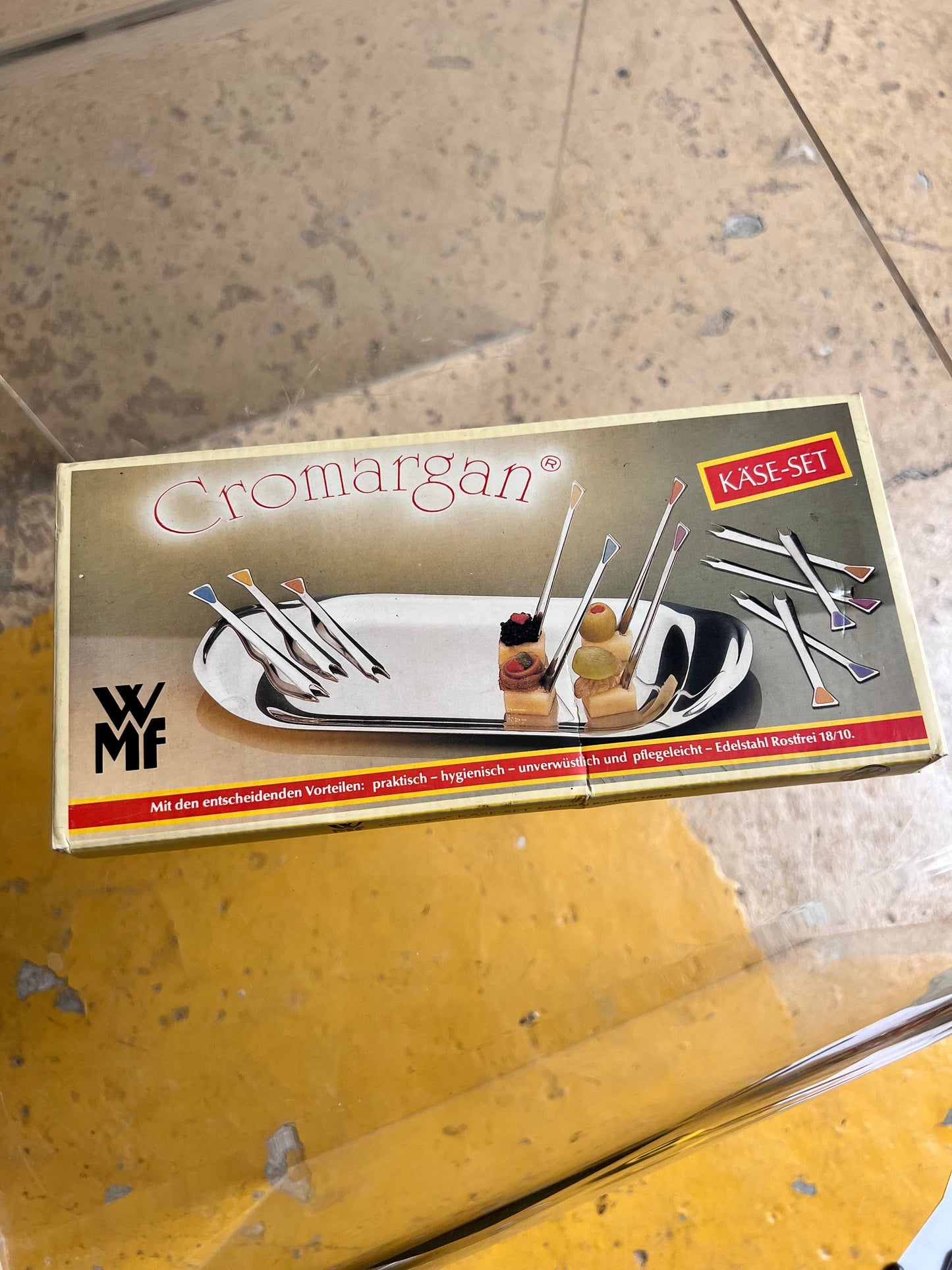 Käse-Set Cromargan von WMF originalverpackt