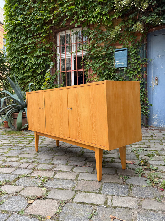 Vintage Sideboard Typ 602 Esche von Franz Ehrlich für Hellerau
