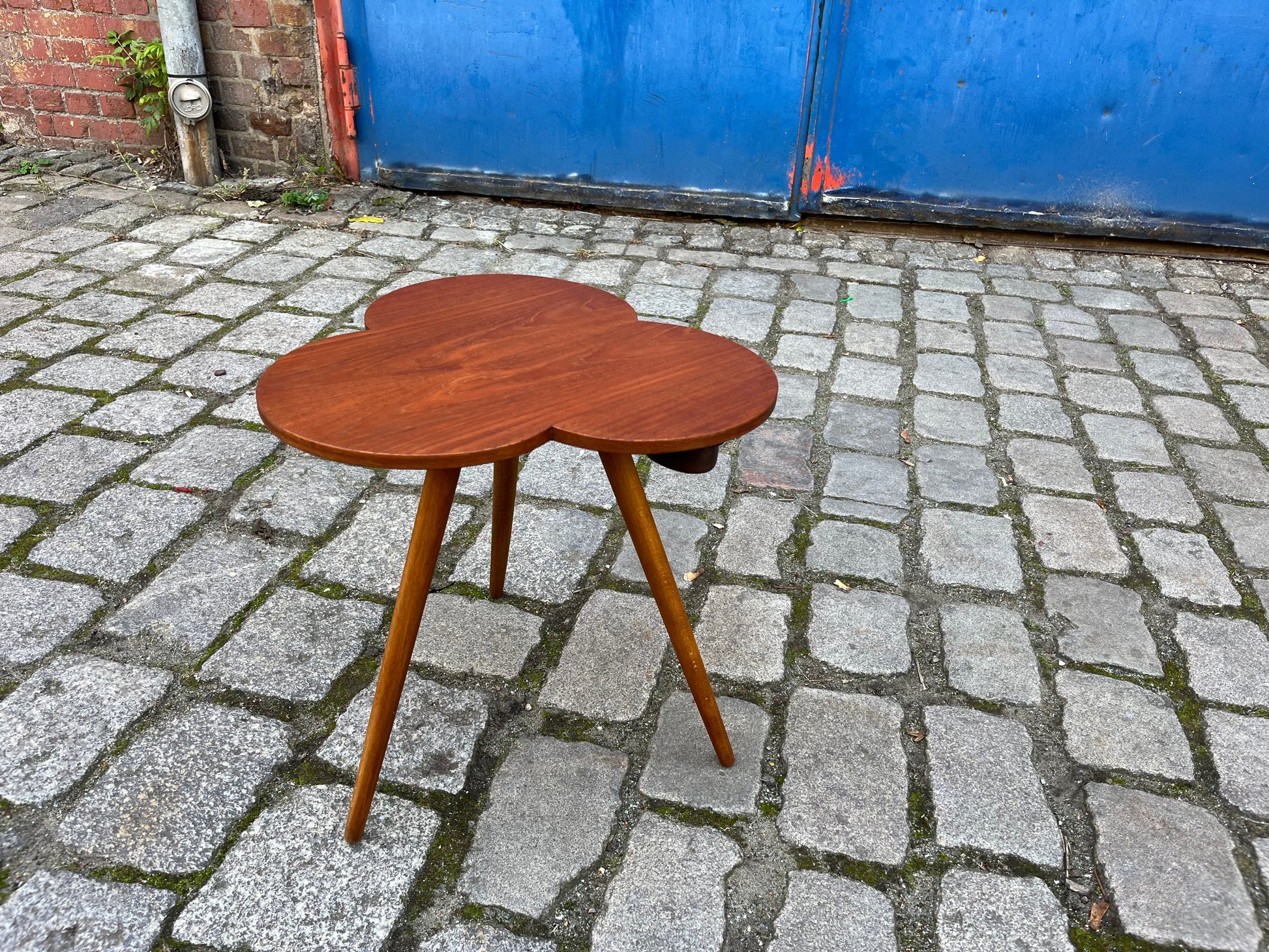 Beistelltisch Kleeblatt Teak aus Dänemark