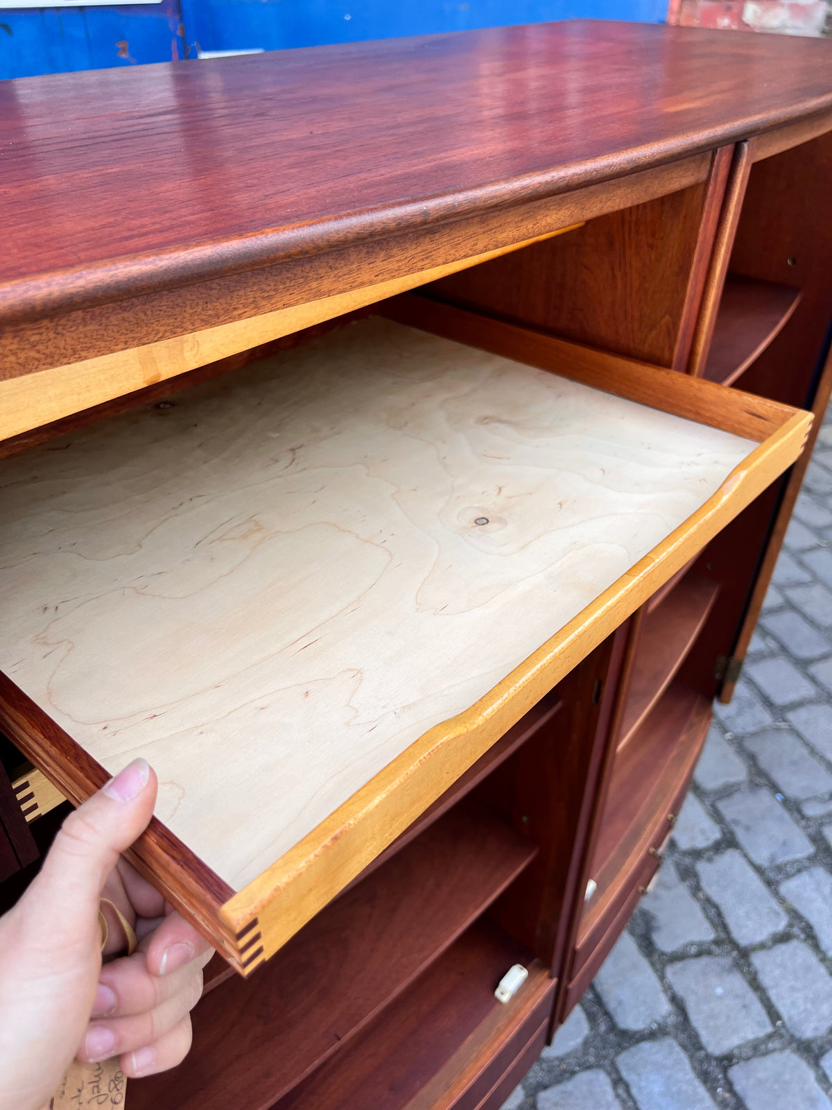 Vintage teak cabinet from Denmark