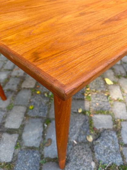 Vintage Esstisch Teak ausziehbar von Grete Jalk für Glostrup