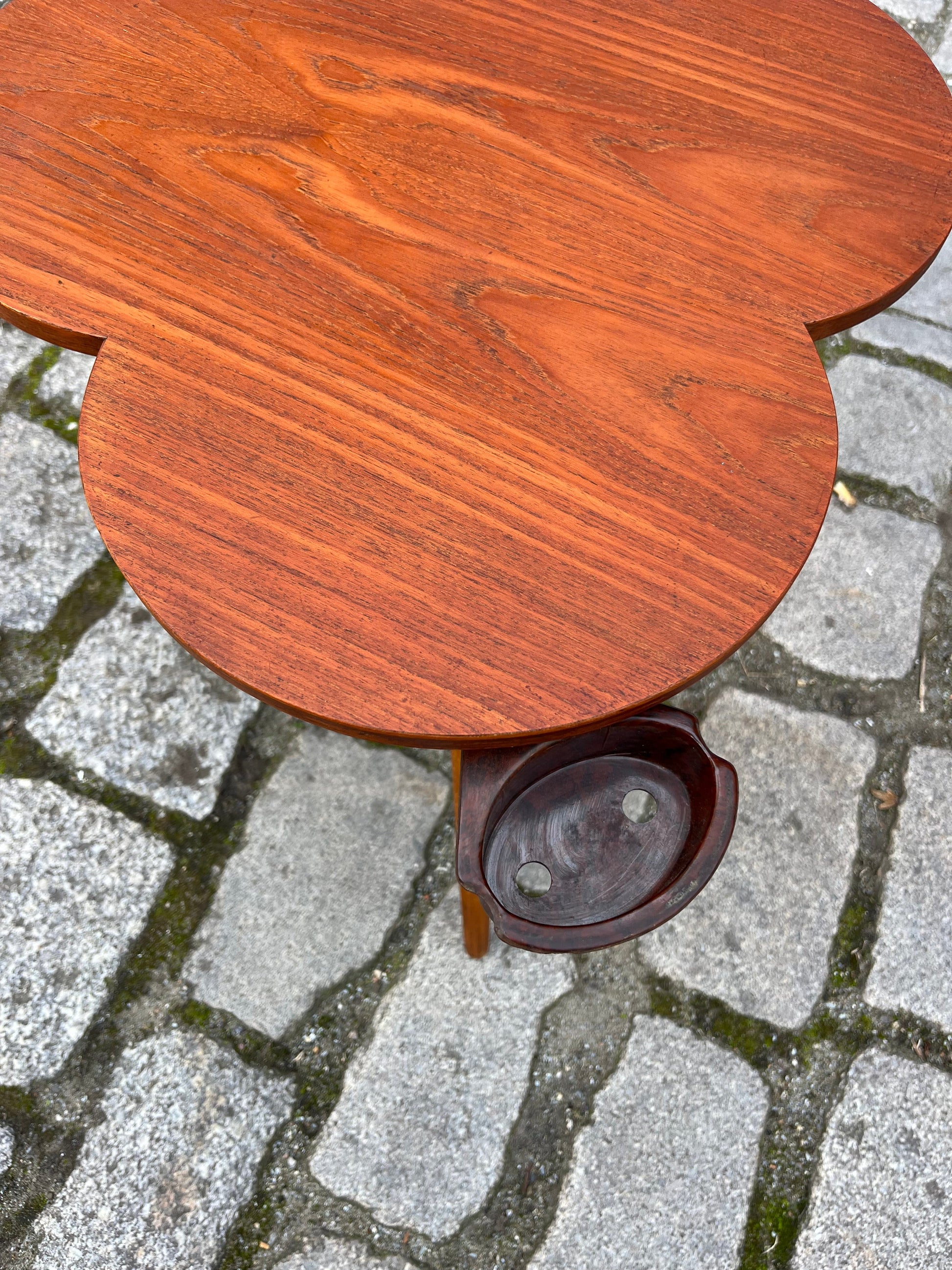 Beistelltisch Kleeblatt Teak aus Dänemark